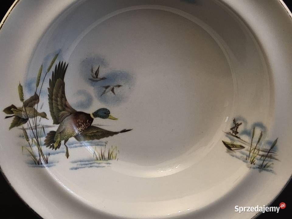 Talerz głęboki angielski Alfred Meakin Ironstone lubelskie Chełm sprzedam