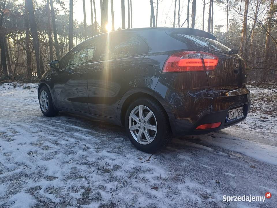 Kia Rio 2015 12 FV VAT 23 Grzane fotele 85KM Bydgoszcz