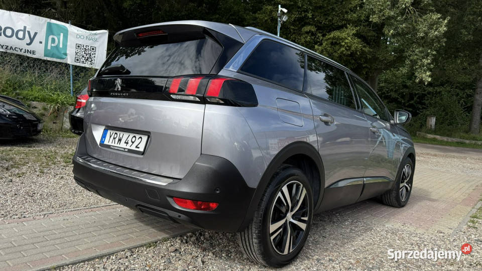 Peugeot 5008 16 hdi automat 7osb Ledy pół skóry Gdańsk sprzedam