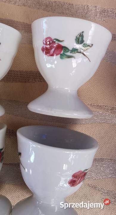 Kieliszki do jajek z różą śląskie Częstochowa