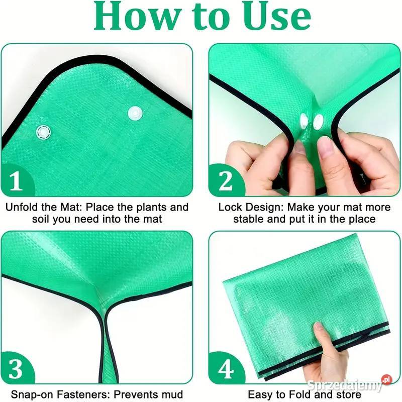 Mata Ogrodowa do Przesadzania Wodoodporna