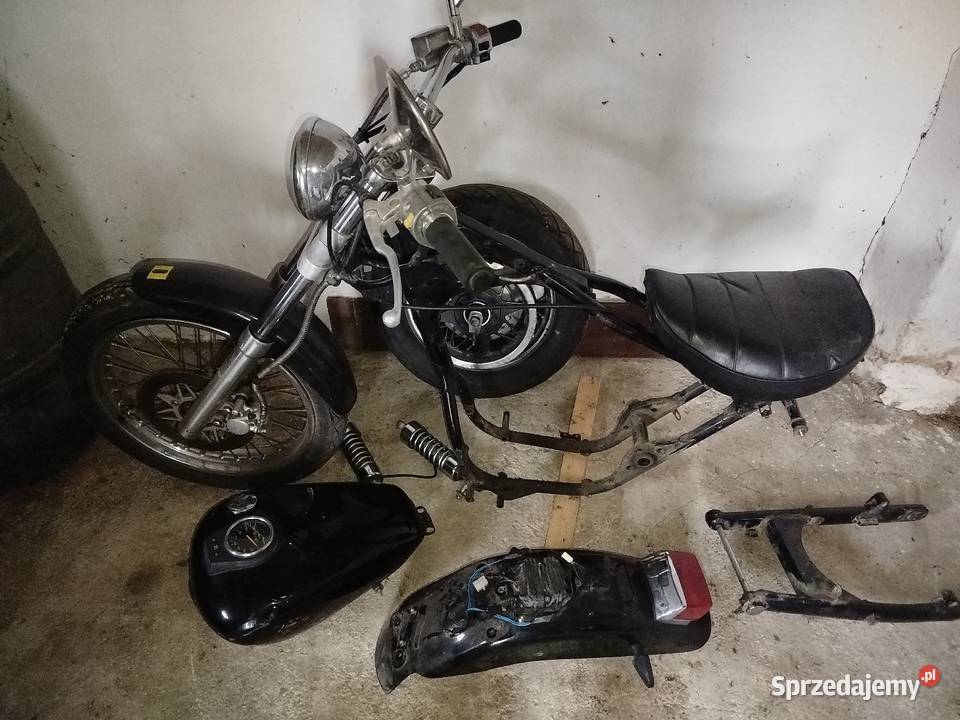 Suzuki savage Ramakierownica wahacz lagi koła Motocykle na części Mielec