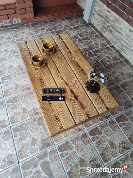 Stolik kawowy STARE DREWNO Loft Rustic Retro łódzkie Ozorków