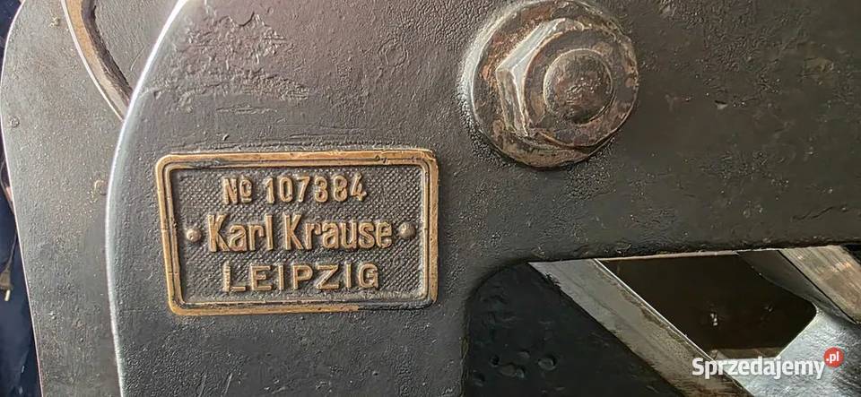 Maszyny introligatorskie Prasa introligatorska małopolskie Nowy Sącz