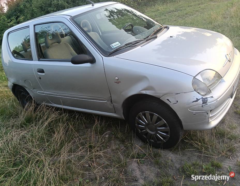 Fiat Seicento 11 2010 Polski salon 101 850 lubelskie Wnętrzne