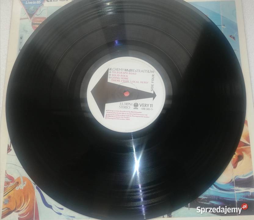 Alchemy 2lp live 1984 NMint Jelenia Góra sprzedam