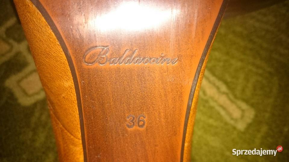 Buty pantofle skórzane 100 Baldaccini brązowe Obuwie Bolesławiec