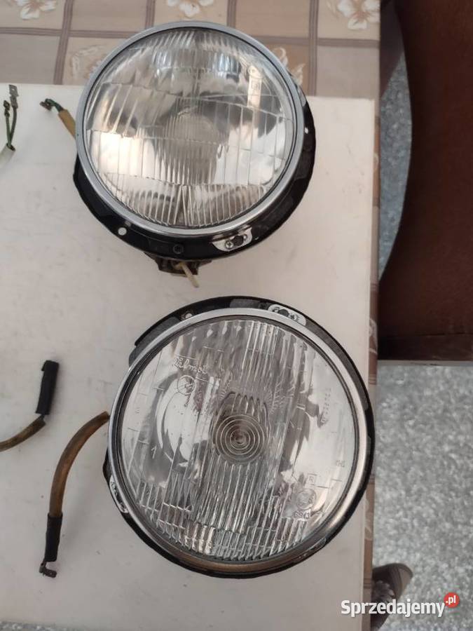 FIAT 125P LAMPY PRZÓD ZELMOT ORYGINAŁ KOMPLET lubelskie Lublin