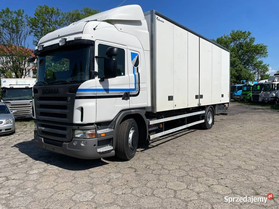 SCANIA G320 KONTENER IZOTERMA OTWIERANY BOK Częstochowa