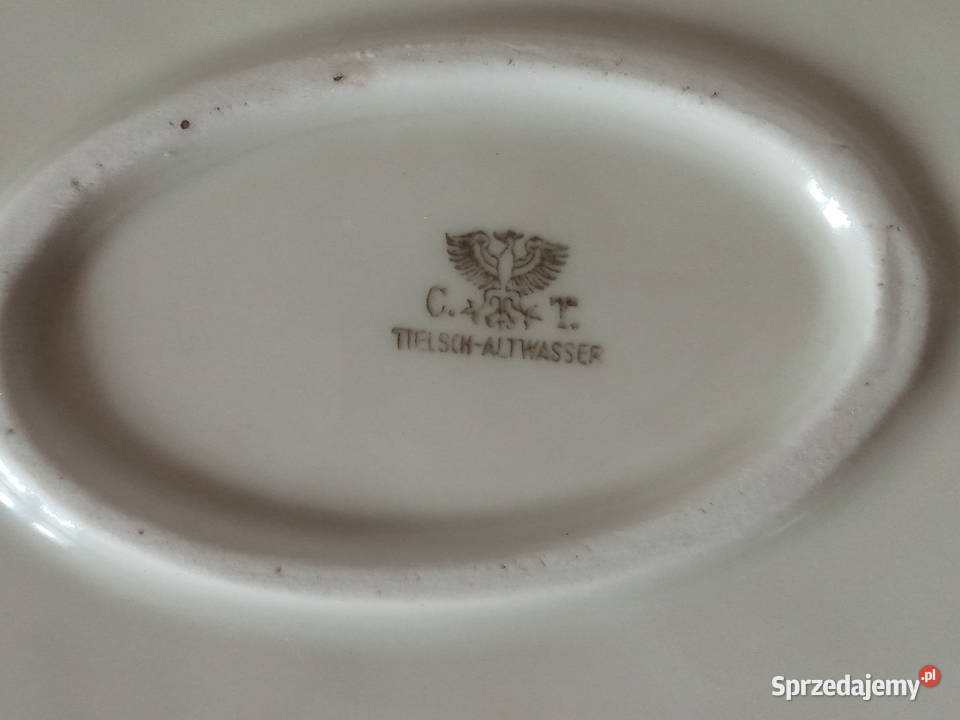 Półmisek porcelanowy Carl TielschAltwasser Rzeszów