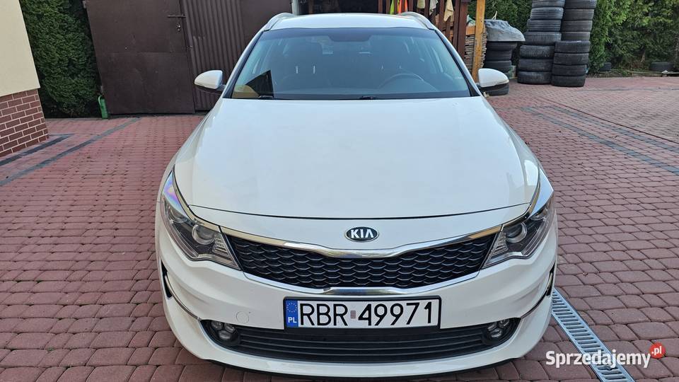 Kia Optima 17CRDI 141 2017r Automat LED Salon biały Zarszyn sprzedam