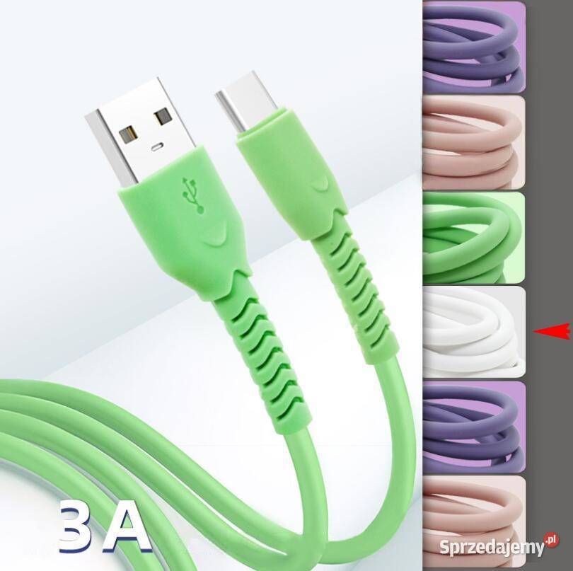 Kabel USB typeC 3A 1m Quick Charge QC 30 szybkie Siemianowice Śląskie