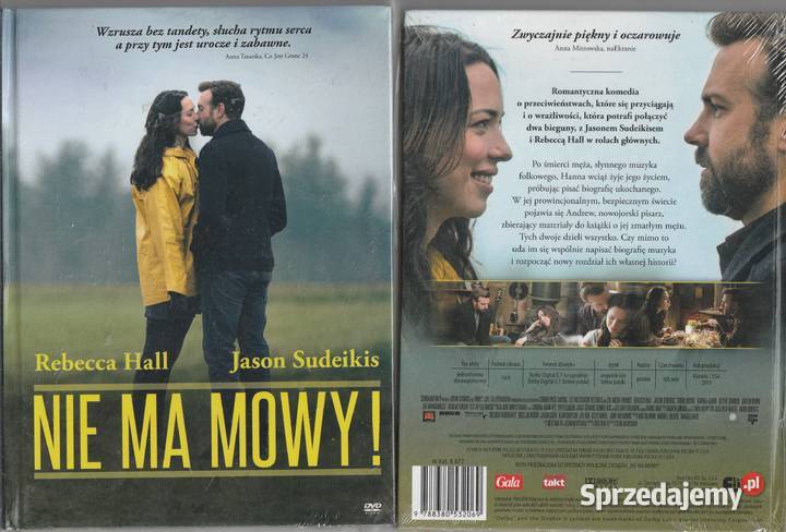 NIE MA MOWY Rebecca Hall Jason Sudeikis DVD lektor
