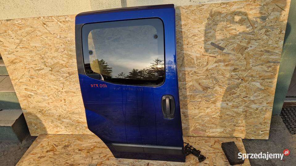 FIAT QUBO DRZWI TYŁ TYLNE PRAWE PRAWY osobowe Słowikowo