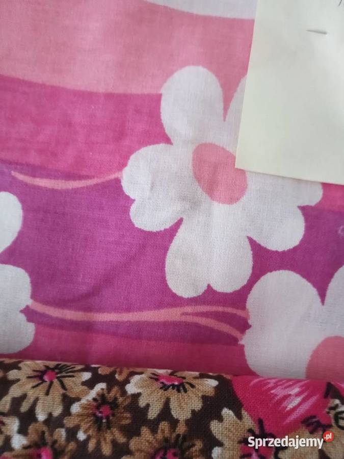 Tkaniny z czasów PRLu Mysłowice