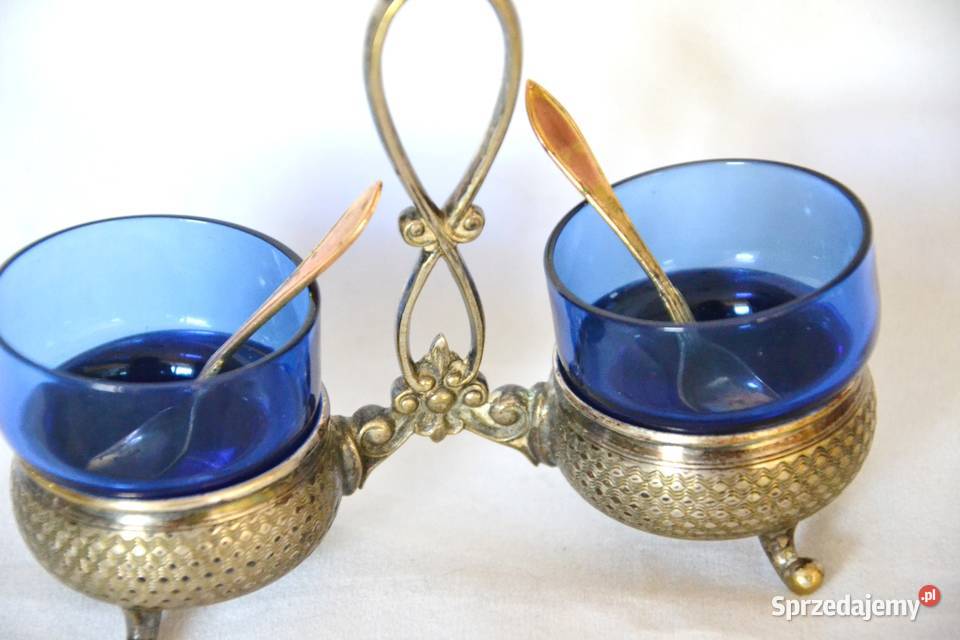 Kabaret do przypraw sygnowany WMF giloszowany Antyki, Sztuka, Kolekcje sprzedam