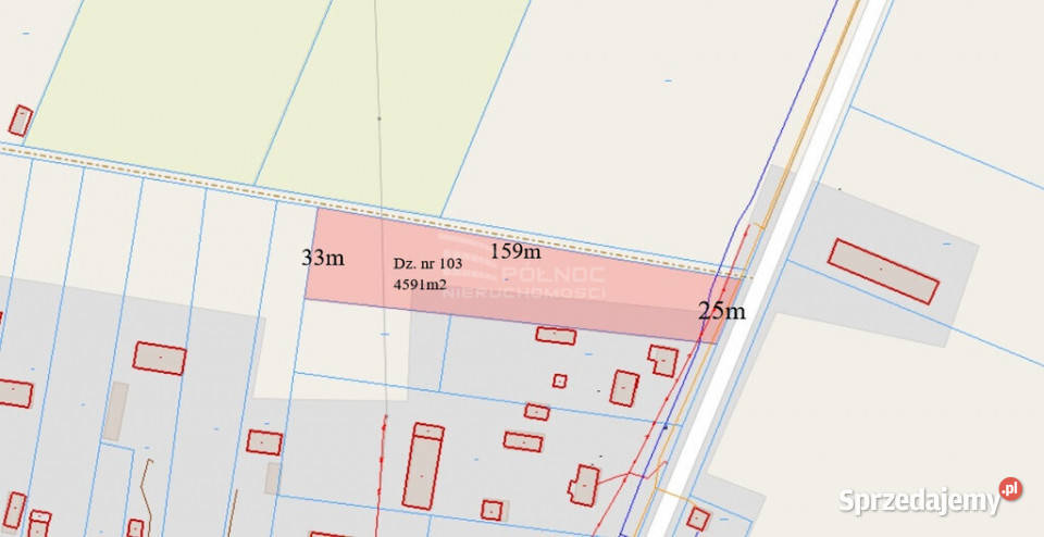 Dwie działki w Żukach rolna i pod zabudowę 124m Żuki