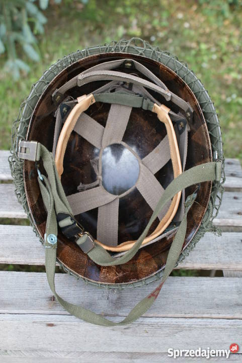 Amerykański hełm wojskowy M1 US Army wojna w