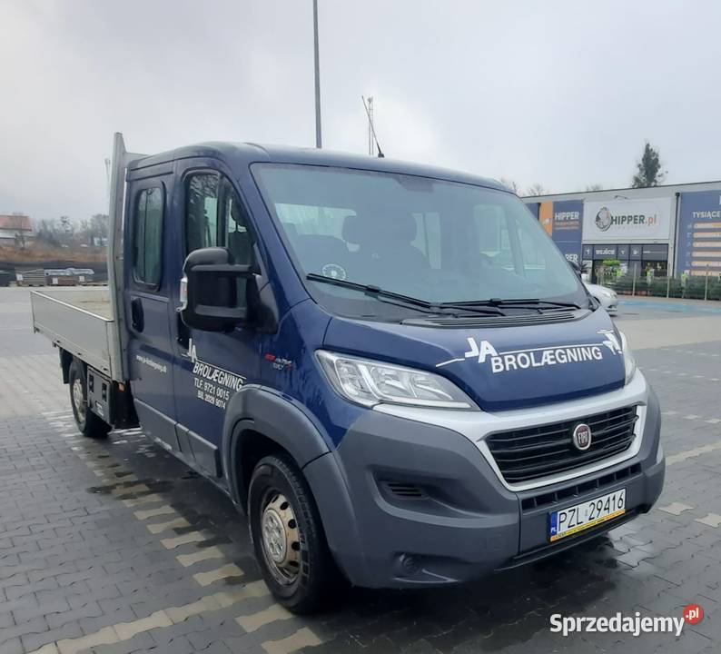 Fiat Ducato Doka 7 osób brygadówka paka skrzynia Jastrowie