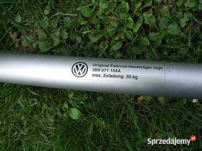 Uchwyt rowerowy VW Passat na klapę oryginał Bagażniki dolnośląskie Legnica