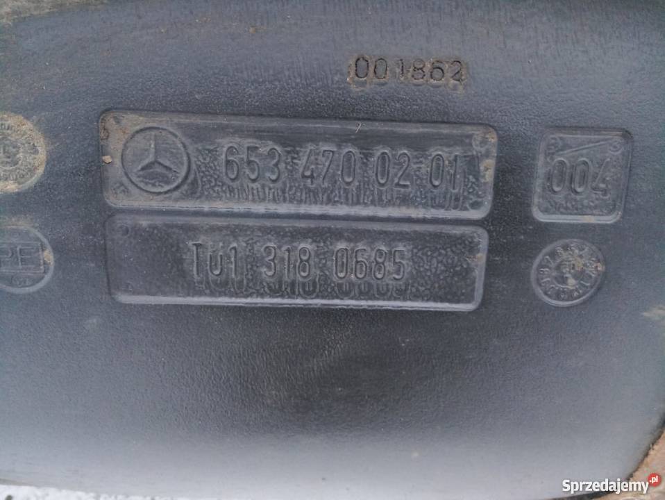 ZBIORNIK PALIWA 210L MERCEDES ATEGO AXOR18232528 Rzędowice