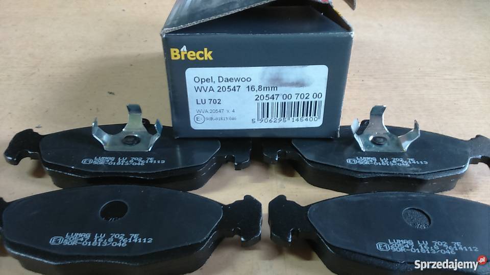Klocki hamulcowe OPEL DEAWOO osobowe Ciechanów