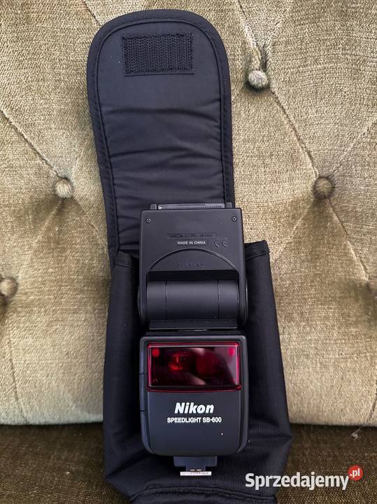 Lampa Błyskowa Nikon SpeedLght SB600 Stan Akcesoria Busko-Zdrój
