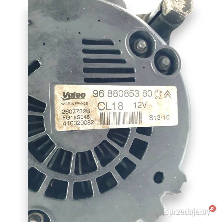 ALTERNATOR Peugeot 3008 16HDi VALEO 9688085380 osobowe lubelskie