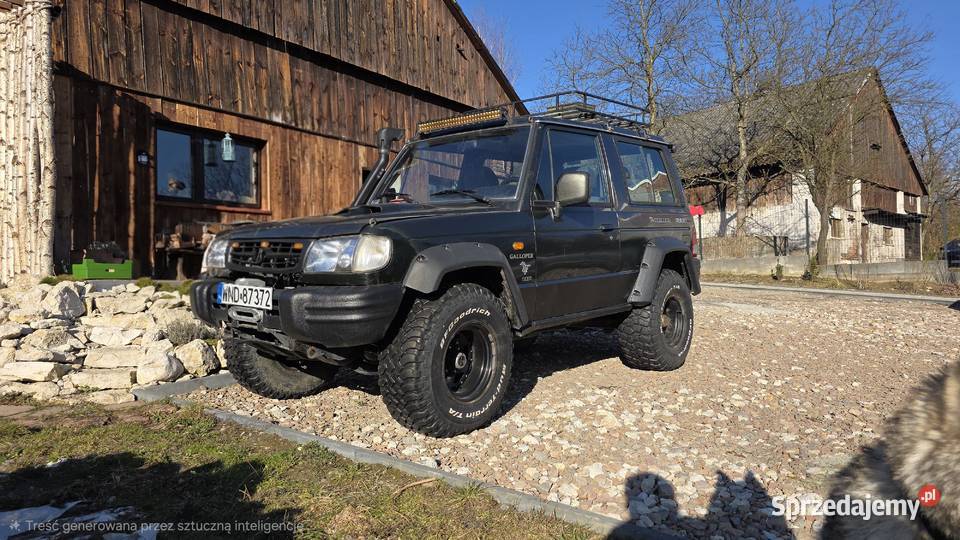 Hyundai Galloper solidna terenówka Rybna
