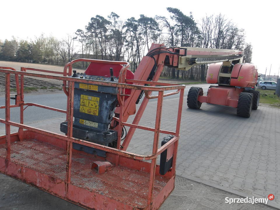 Podnośnik koszowy teleskopowy 28m JLG 860SJ 4x4 Dźwigi, podnośniki Pleszew