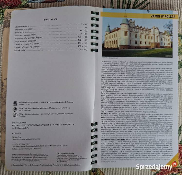 Zamki w Polsce przewodnik Copernicus Kierunek małopolskie