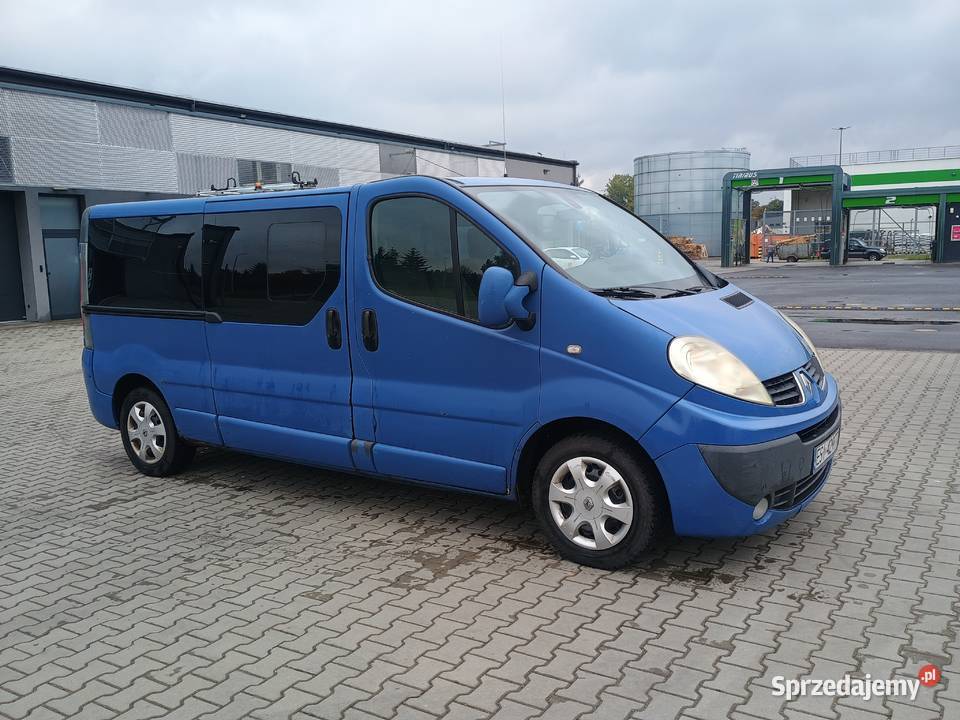Renault Trafic long 20 dCi 9 miejsc 2007 manualna Sieradz sprzedam