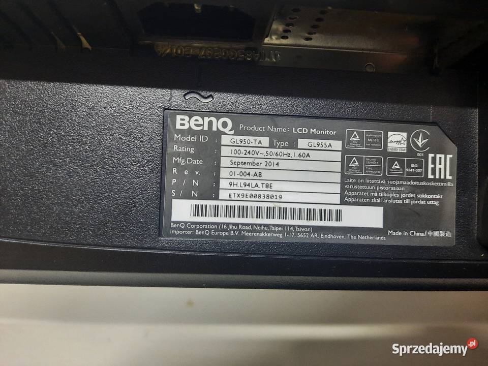 Monitor LED BenQ gl 955 LED Tychy