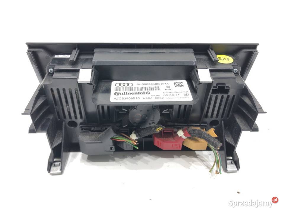 PANEL STEROWANIA NAWIEWU AUDI Q3 I 8U0820043B