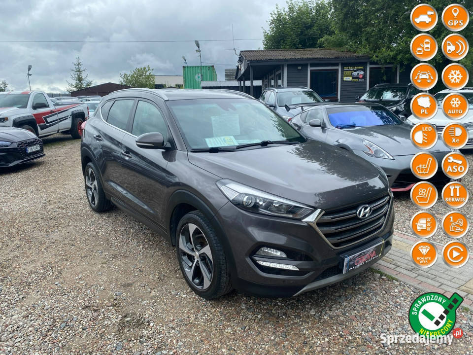 Hyundai Tucson 17 Crdi Navi kamera skóry ledy 4/5 Gdańsk