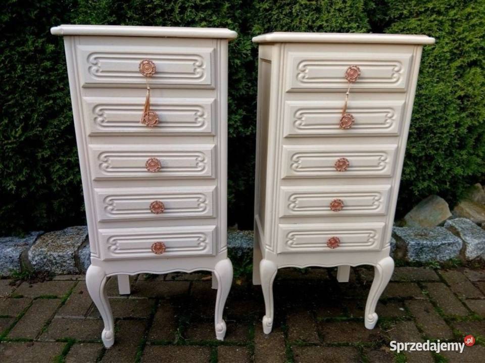 Szafki Nocne Odnowione 2 Kamienna Góra