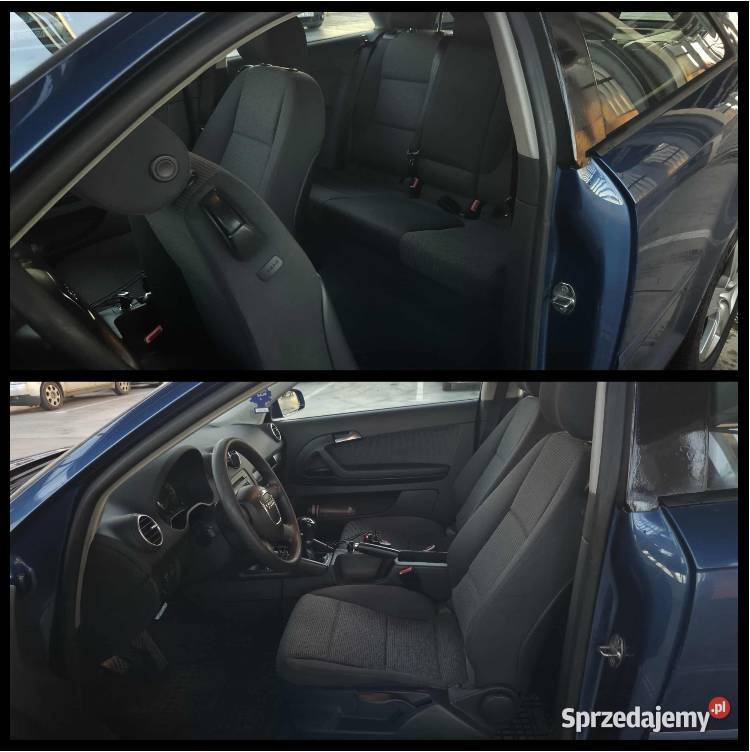 Audi A3 8P 16 MPI LPG Rok produkcji 2008 Olsztyn