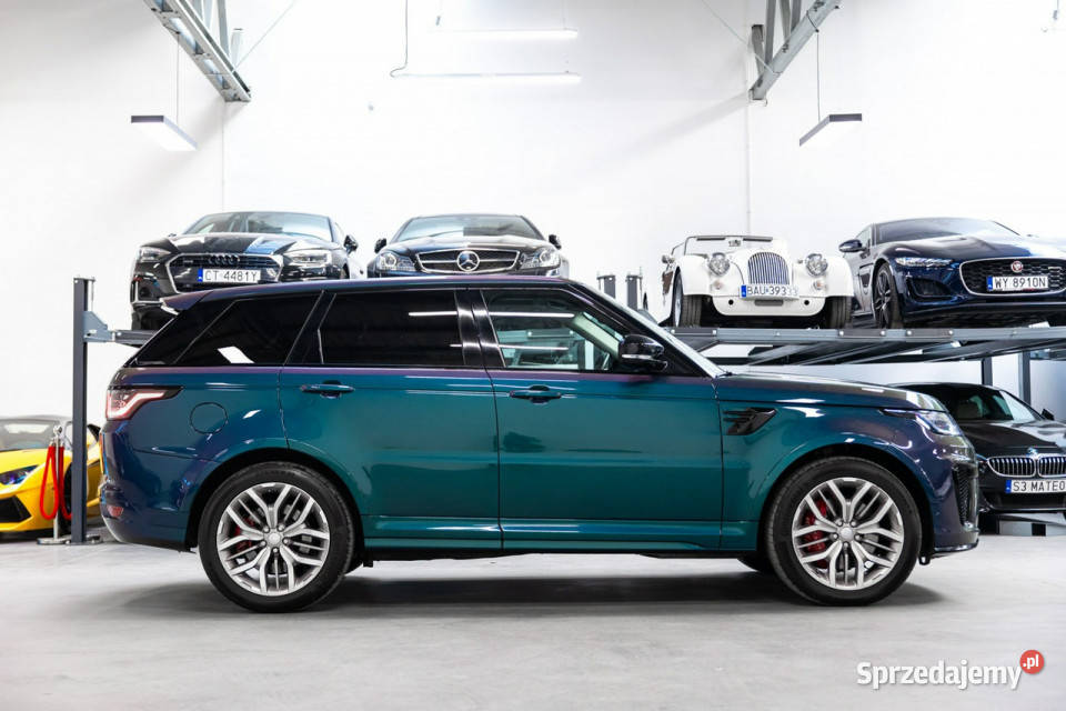 Land Rover Range Rover Sport SVR 50 V8 575 ogrzewanie postojowe Węgrzce