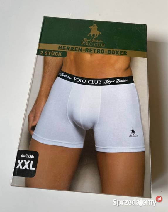 POLO Club Majtki bokserki męskie xxl royal Toruń