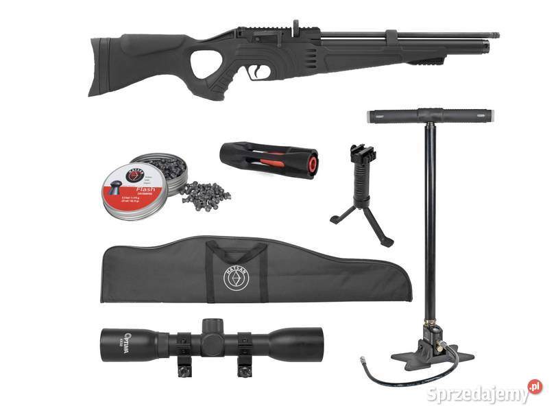 Wiatrówka PCP Hatsan Flash 101 SET 55 mm Sporty strzeleckie i myślistwo Trzcianka