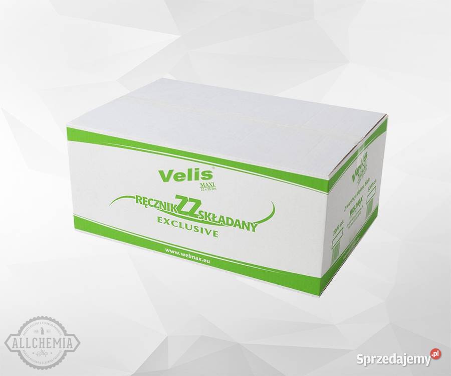 VELIS RĘCZNIK ZZ W SKŁADCE CELULOZA 2W BIAŁY Łódź