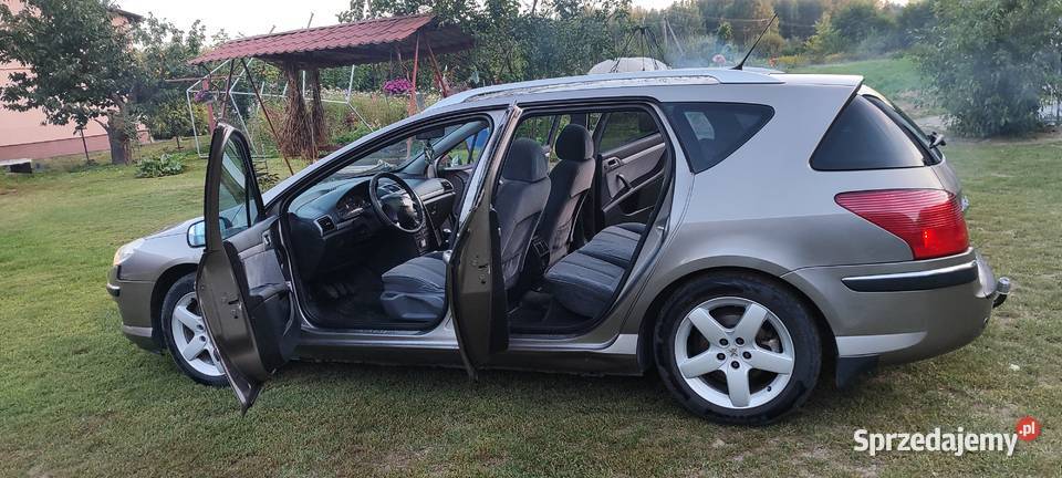 Peugeot 407 kombi 20 benzynagaz 140 elektryczne szyby 407 Szczutków