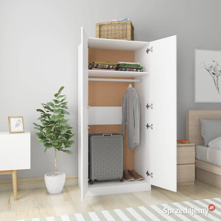 Szafa biała 80x52x180 materiał drewnopochodny Warszawa