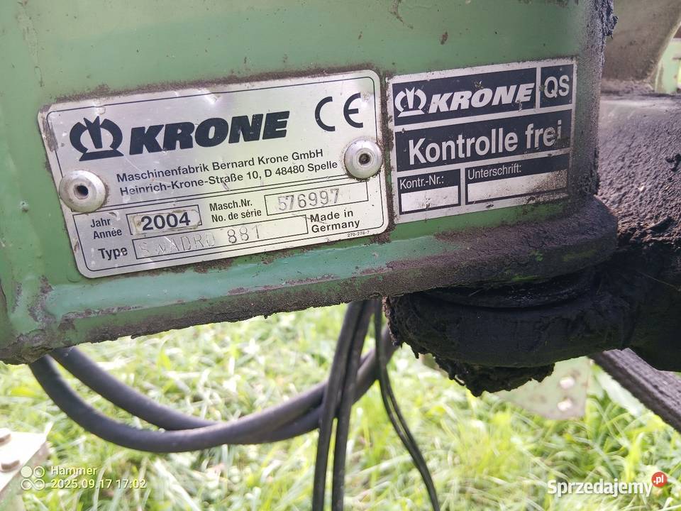 Zgrabiarka karuzelowa krone