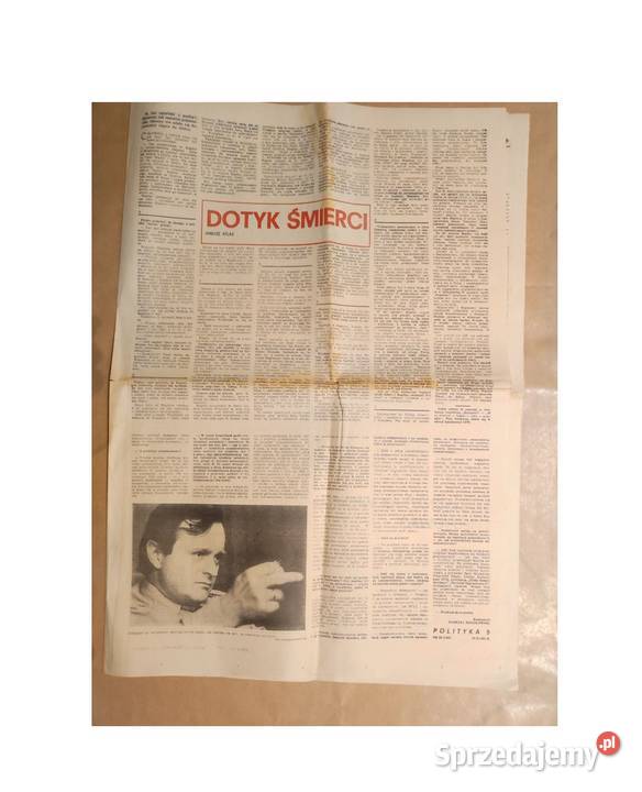 Polityka gazeta czasopismo 1984 42 1433 vintage Kielce