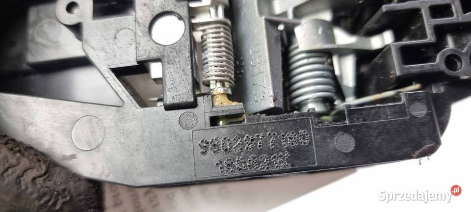KLAMKA LEWA TYŁ CITROEN BERLINGO III 9802977180 Motoryzacja Lipno