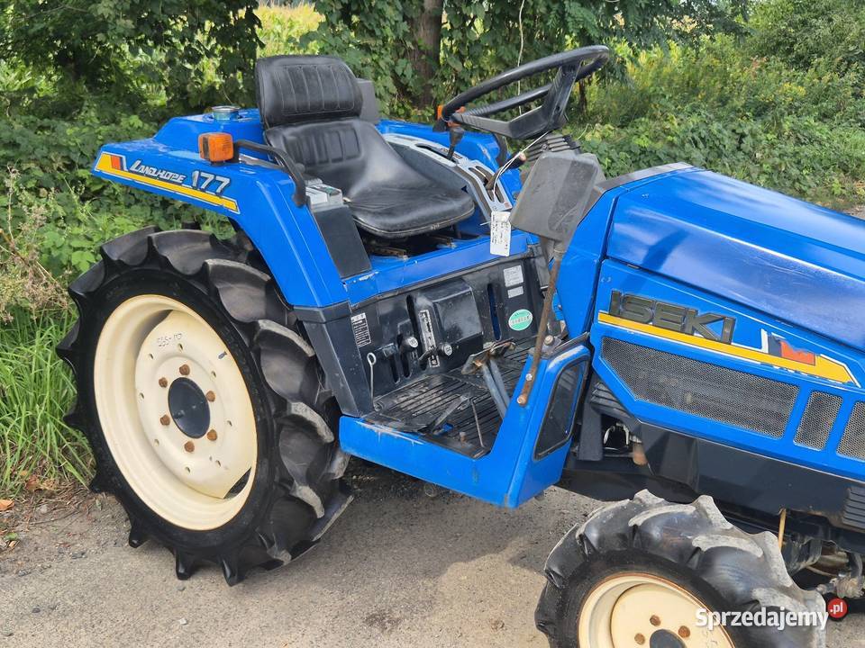 Traktorek traktor ISEKI TU177F 4x4 17 Napęd 4x4 Małuszyn sprzedam