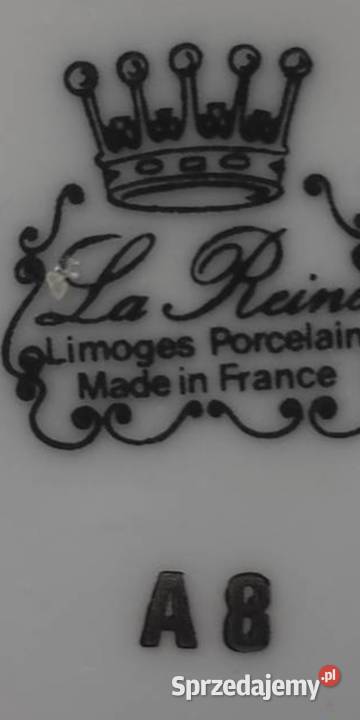 Limoges Francja Fragonard Love talerz Pabianice