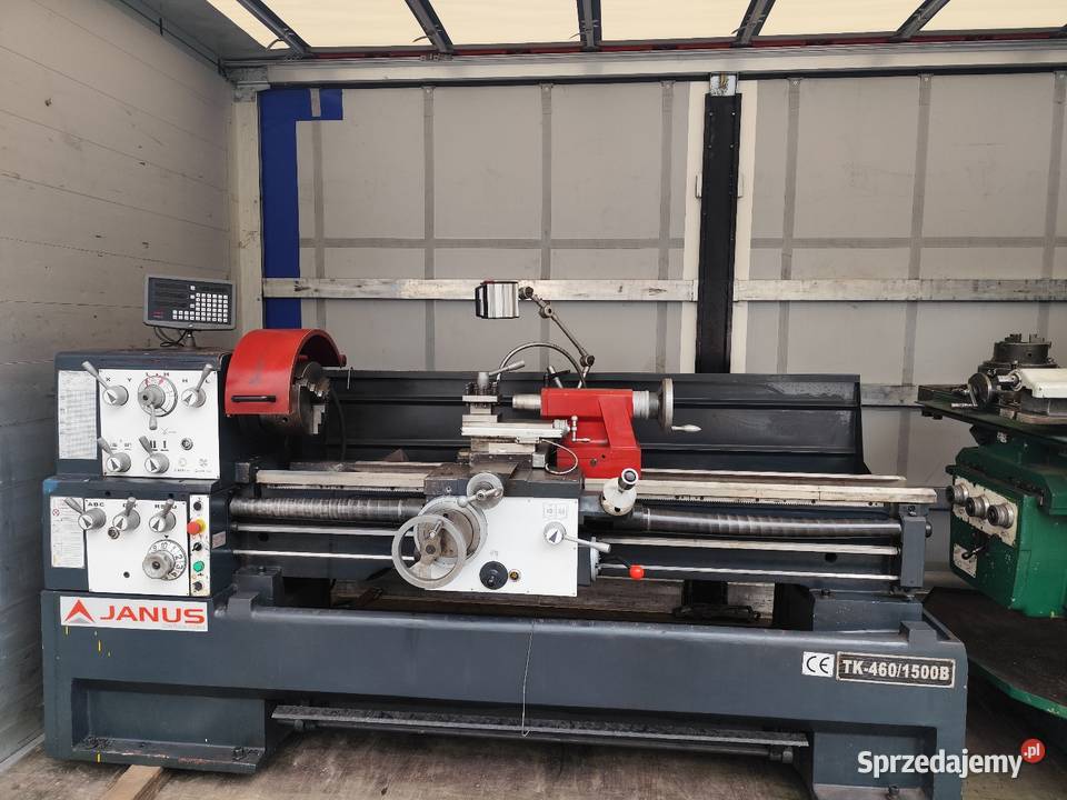 Tokarka do metalu 460 z 1500 Janus Tug 40 Tos Maków Podhalański