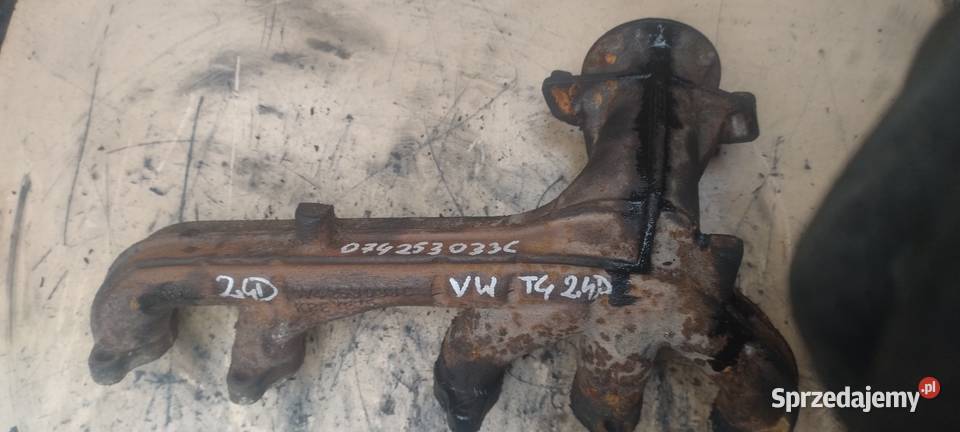 VW T4 24 diesel AAB kolektor wydechowy Kolektory wydechowe świętokrzyskie